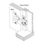 Bisagras para bastidor 35 mm Ducasse