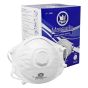 Mascarillas para polvos tóxicos con válvula 12 piezas MPT-828V Corona