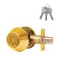 Cerrojo Cilindro / Mariposa latón brillante 6631 Dexter