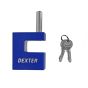 Candado para cortina azul 70 mm 16934 Dexter