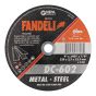 Disco de corte plano PRO para metal 9" DC-602 Fandeli