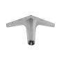 Pata para para sofá Slim 130 mm cromo triangular Bolder