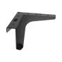 Pata para para sofá Slim 130 mm negro triangular Bolder