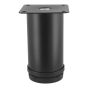 Pata regulable para sofá y muebles negra 100 mm PS-2735 Bolder