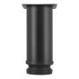 Pata regulable para sofá y muebles negra 120 mm PS-2735 Bolder
