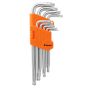 Juego de 9 llaves TORX SW-630202004-9L Fumetax