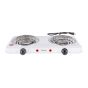Parrilla eléctrica de 2 quemadores blanca SW-23032-B Fumetax