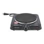 Parrilla eléctrica negra de 1 quemador tipo disco SW-42409 Fumetax