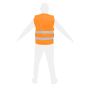 Chaleco poliéster naranja SW-8204002 Fumetax
