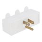 Adaptador multicontacto aterrizado 3 tomas FU0178 Fulgore