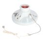 Portalámpara de porcelana con contacto y cadena FU0407 Fulgore