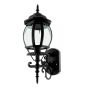 Farol de pared negro FU0784 Fulgore