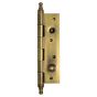 Bisagra de seguridad antipalanca 150 x 80 mm latón antiguo 540 Ashico
