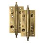 Bisagra de seguridad antipalanca 150 x 80 mm latón antiguo 540 Ashico