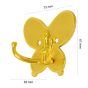 Perchero mariposa oro 424 Ashico