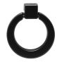 Jaladera de argolla Ring 40 mm negra 5785 Ashico