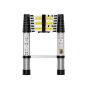 Escalera telescópica de aluminio de 3.8 Metros multiusos
