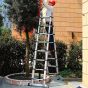 Escalera telescópica tipo tijera 5 metros Multiusos