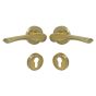 Conjunto Manija STOPINO acero inoxidable Oro viejo 9-0310-34 Soprano