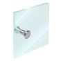 Perilla para puerta de cristal 30 x 30 satín K-276 Axcent