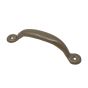 Jaladera para mueble bronce 125 mm Mañon