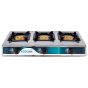 Estufa a gas de mesa con 3 quemadores QH-A3 Ecocina