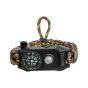 Pulsera paracord de Supervivencia con luz LED 6 en 1 CAMP-003 Mendoza