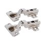 Kit de bisagras bidimensionales premium semi curvas 35 mm 94 MS15-08 Ducasse