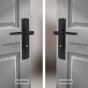 Cerradura para entrada Negro mate 2533 / AM336 BK Montela