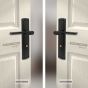 Cerradura para entrada Negro mate 2533 / AM336 BK Montela