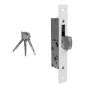 Cerradura para puerta residencial en aluminio blanco X-450 Phillips