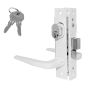 Cerradura para puerta residencial aluminio blanco 549 Phillips