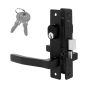 Cerradura para puerta residencial aluminio negro 550 Phillips