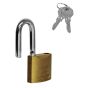 Candado gancho largo de latón macizo 12 GL Phillips