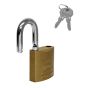 Candado gancho corto de latón macizo 13 Phillips
