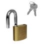Candado gancho corto de latón macizo 14 Phillips