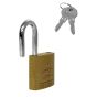 Candado gancho corto de latón macizo 15 Phillips