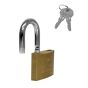 Candado gancho corto de latón macizo 19 Phillips