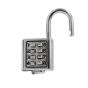 Candado digital de 8 digitos cromo 35 Phillips