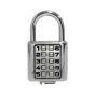 Candado digital de 10 dígitos cromo 40 Phillips