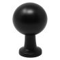 Jaladera botón esfera negra 792-1486 Herrasa