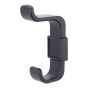 Perchero negro mate doble gancho 792-1490 Herrasa