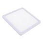 Luminario de LEDS empotrable cuadrado 15 W luz fría 1227 Sanelec