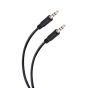 Cable auxiliar plug a plug 3,5 mm de 1,8 metros 255-258 Steren
