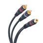 Cable RCA 2 plug a jack de 15 cm 254-025 Steren