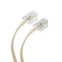 Cable plug a plug RJ11 de 15 m para extensión telefónica 304-050 Steren