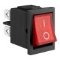 Switch miniatura, de balancín, de 1 polo, 1 tiro, 2 posiciones, con piloto BTS-15 Steren