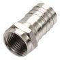 Conector macho tipo "F" para cable RG6, con anillo largo 200-035 Steren