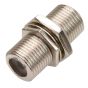Cople jack a jack tipo F para conectores RG59, con tuerca 200-053 Steren