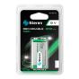 Pila recargable NiMH "9V" (cuadrada) 200 mAh BAT-NM-9V Steren